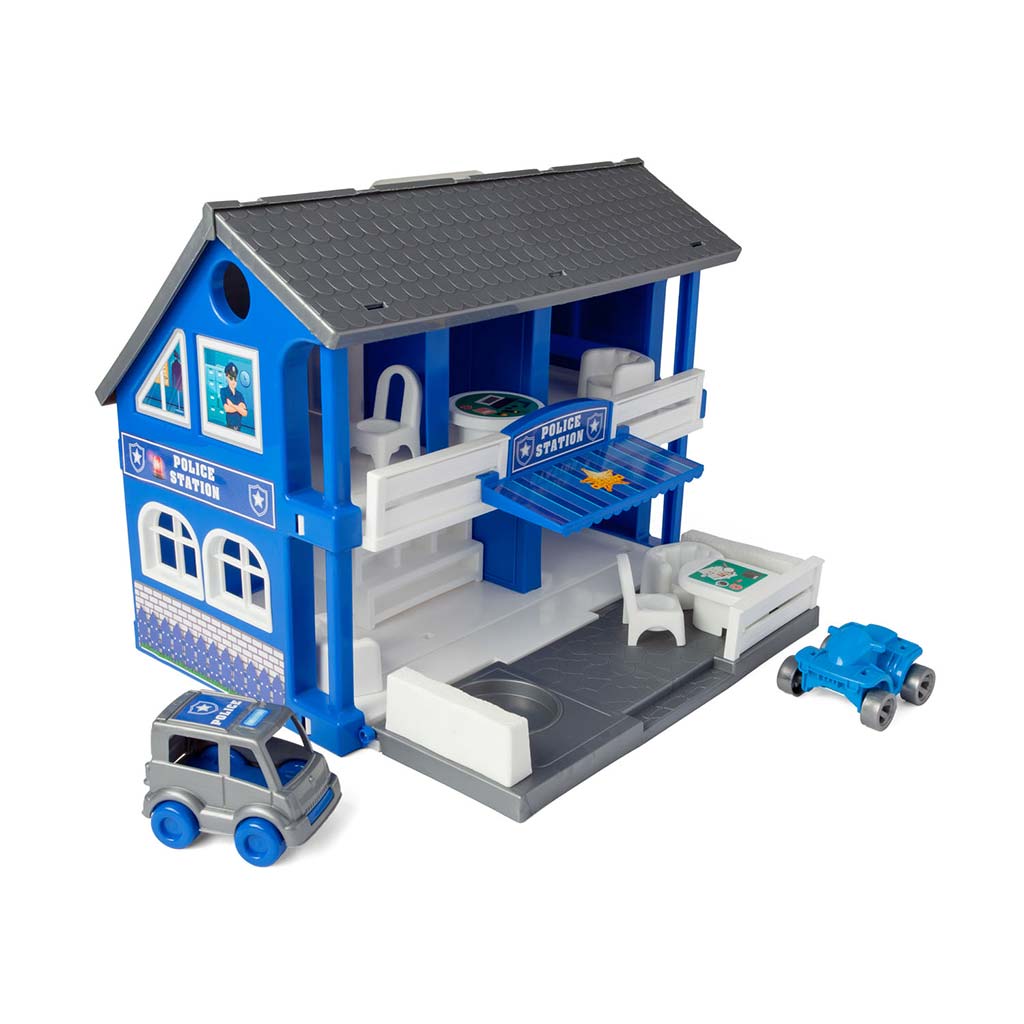 Play House: Rendőrségi játékszett járművekkel - Wader kép 2