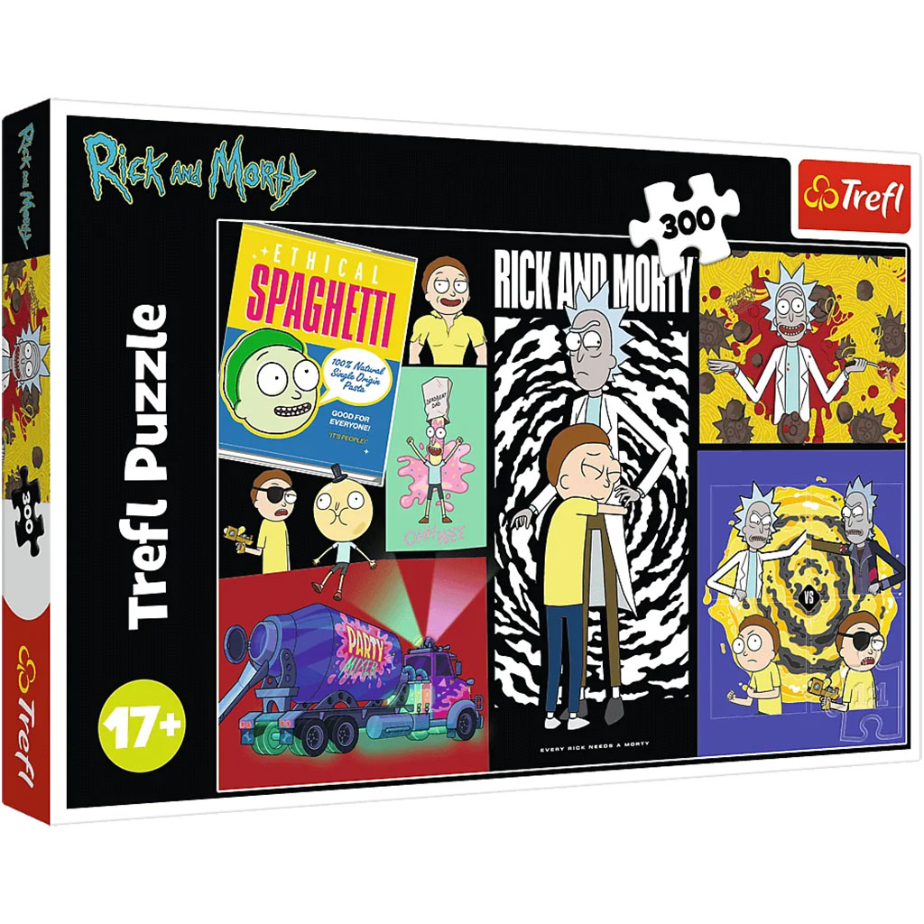 Rick és Morty Egy különös hely a galaxisban 300db-os puzzle - Trefl