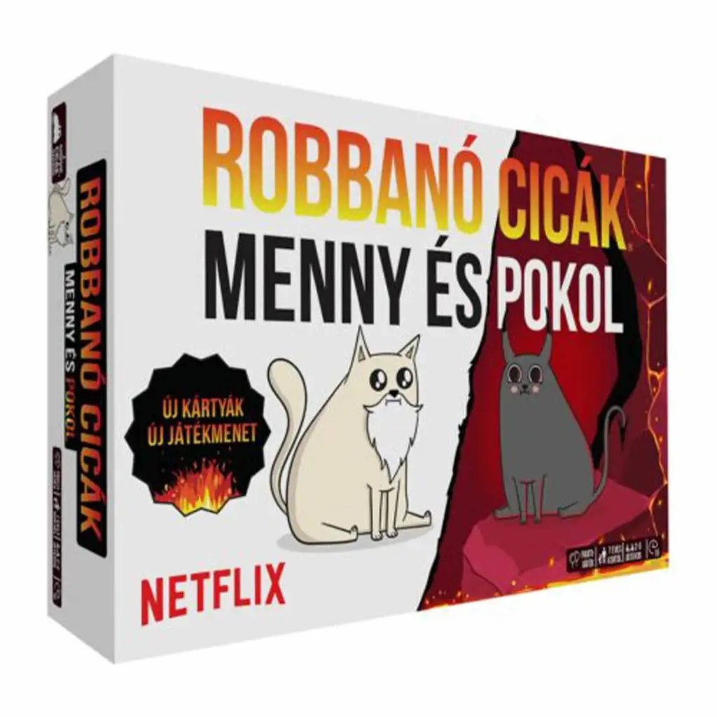 Robbanó cicák - Menny és pokol! társasjáték