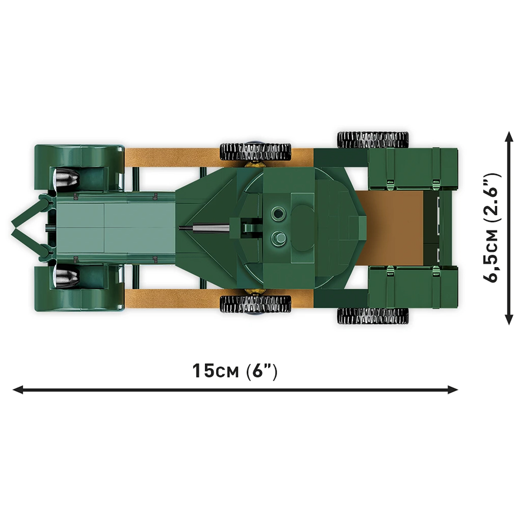 COBI: Rolls Royce páncélautó 1920 Pattern Mk I építőjáték (2988) kép 2