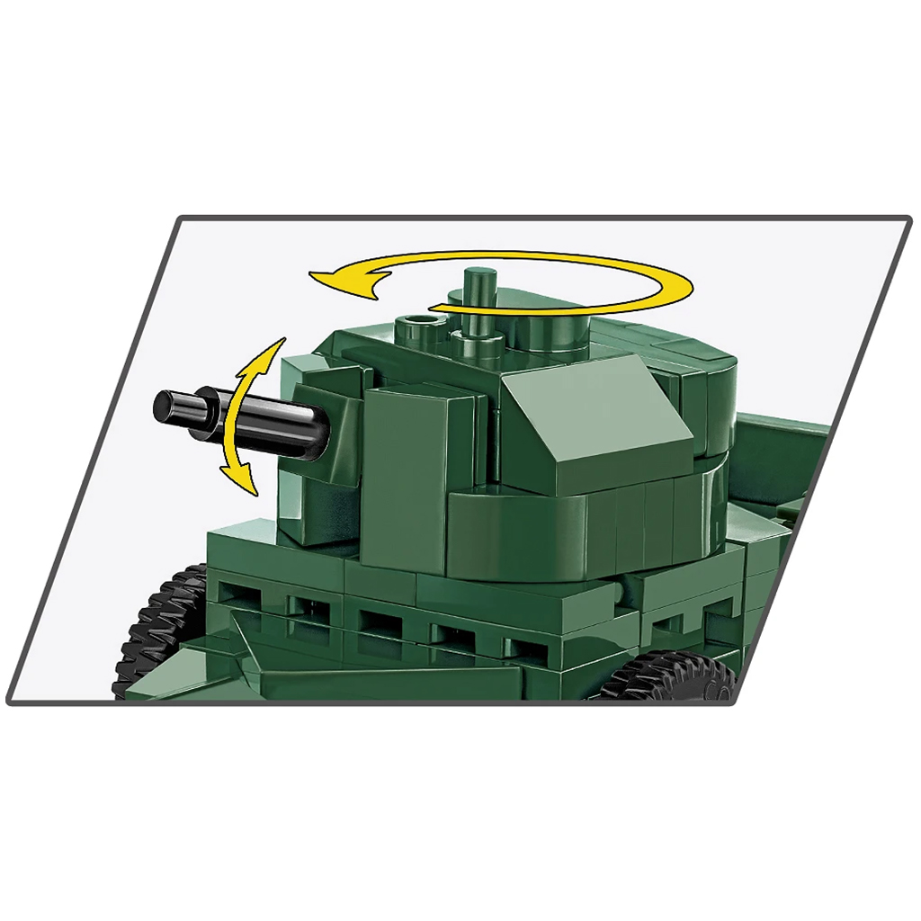 COBI: Rolls Royce páncélautó 1920 Pattern Mk I építőjáték (2988) kép 4