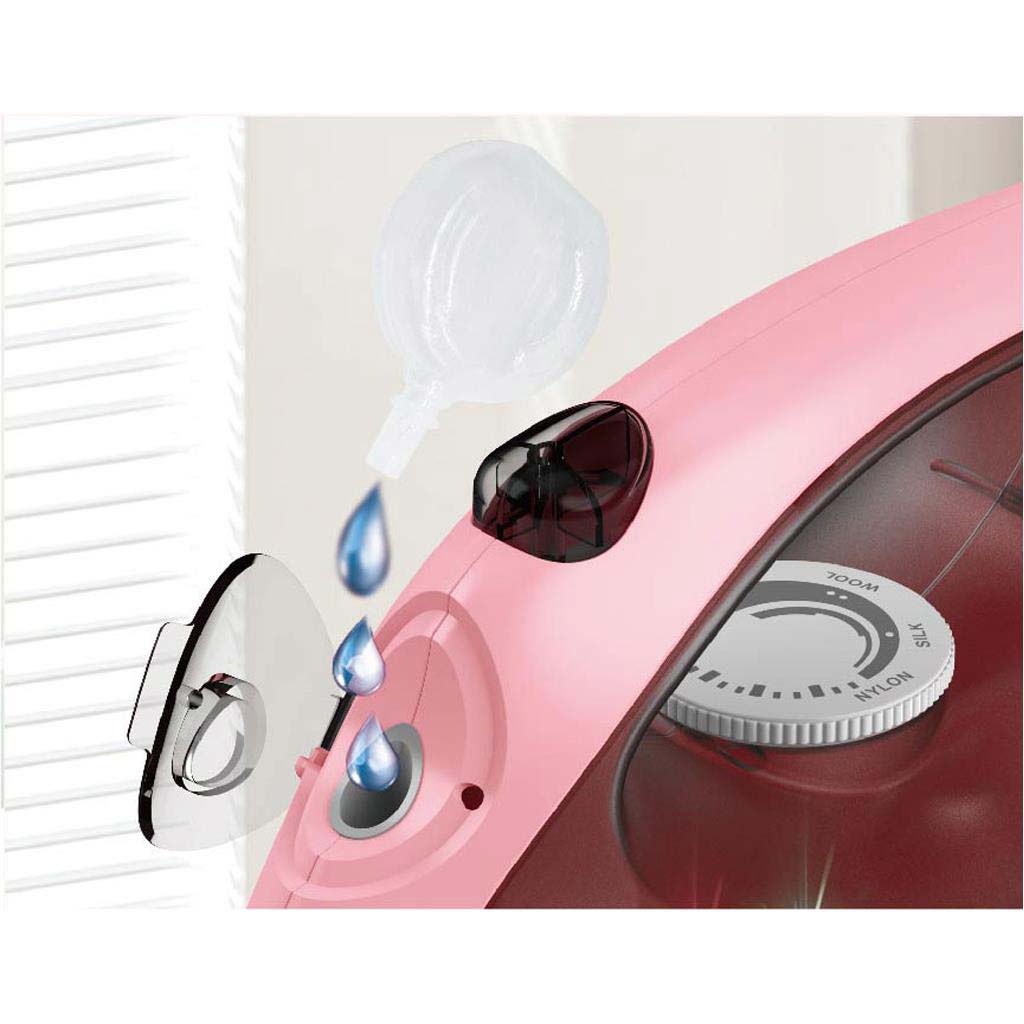 Luna: Happy Family Rózsaszín elektromos vasaló fénnyel és hanggal kép 3