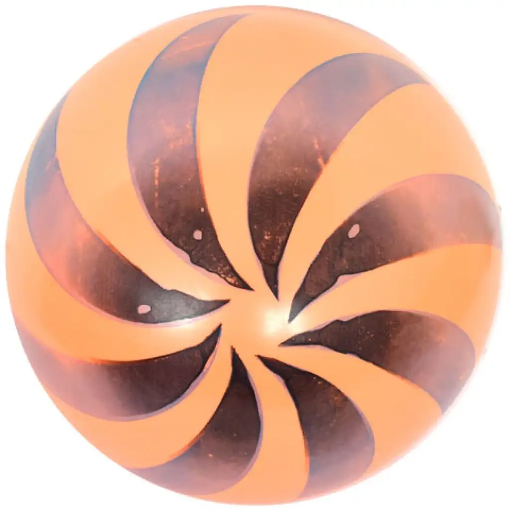 Mintás gumilabda 23cm-es többféle színben kép 3