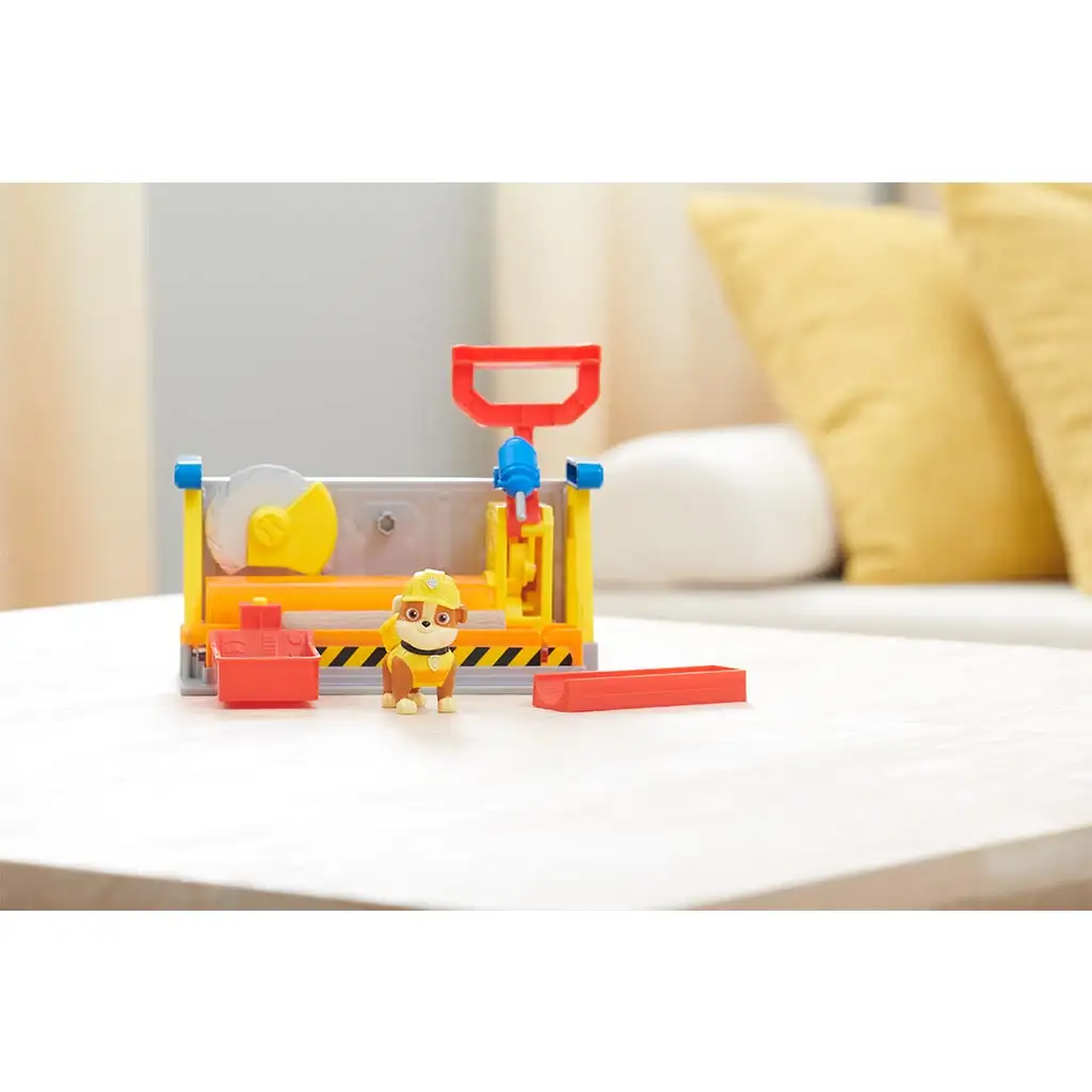 Mancs Őrjárat: Rubble és csapata - Rubble építkezés műhelye játékszett - Spin Master kép 2