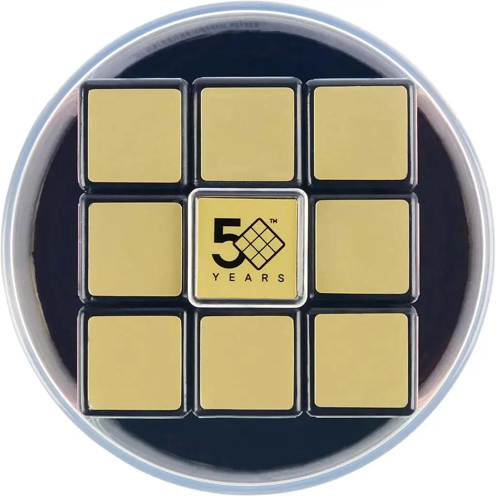 Rubik 50. évfordulós kiadás 3x3 retro kocka - Spin Master kép 4