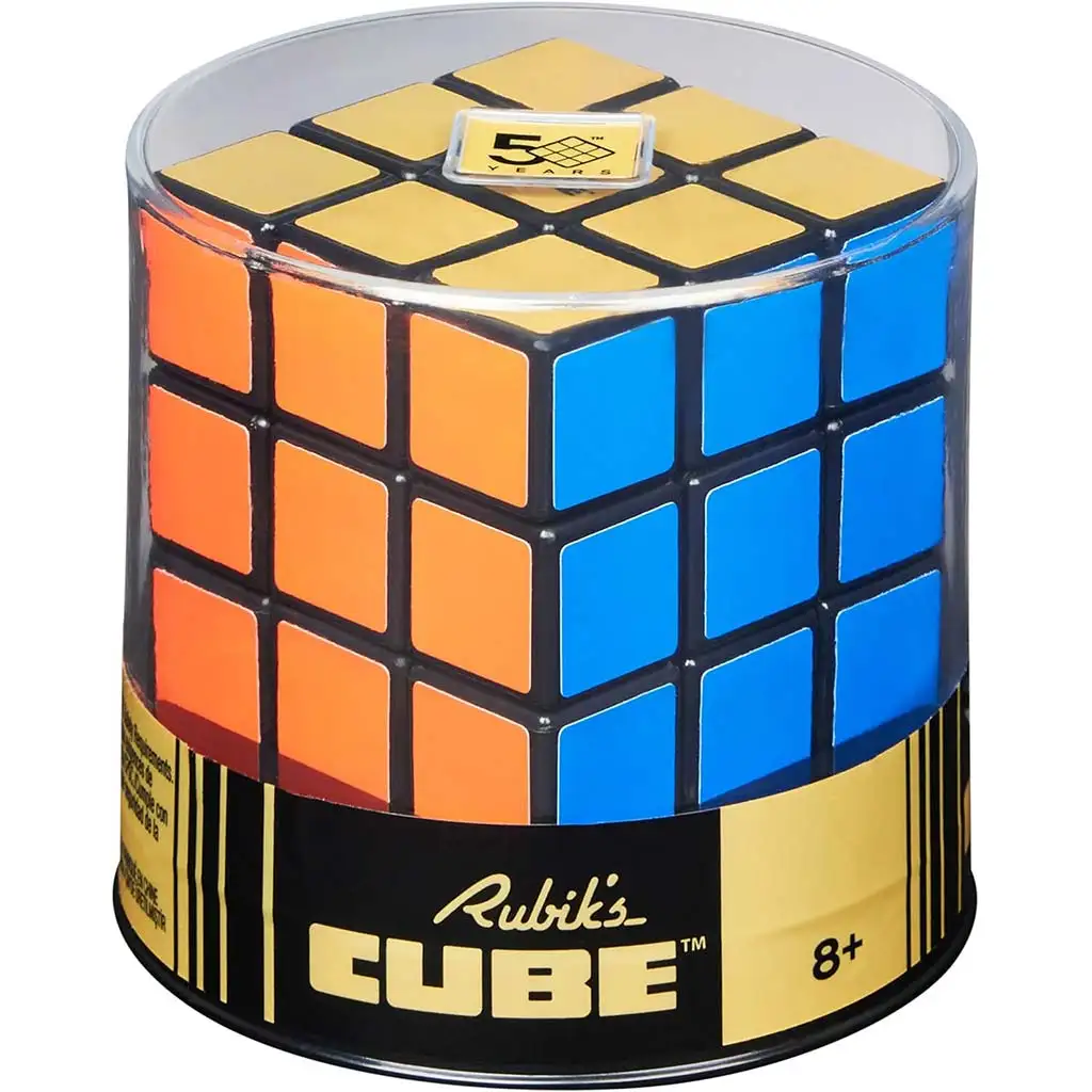 Rubik 50. évfordulós kiadás 3x3 retro kocka - Spin Master