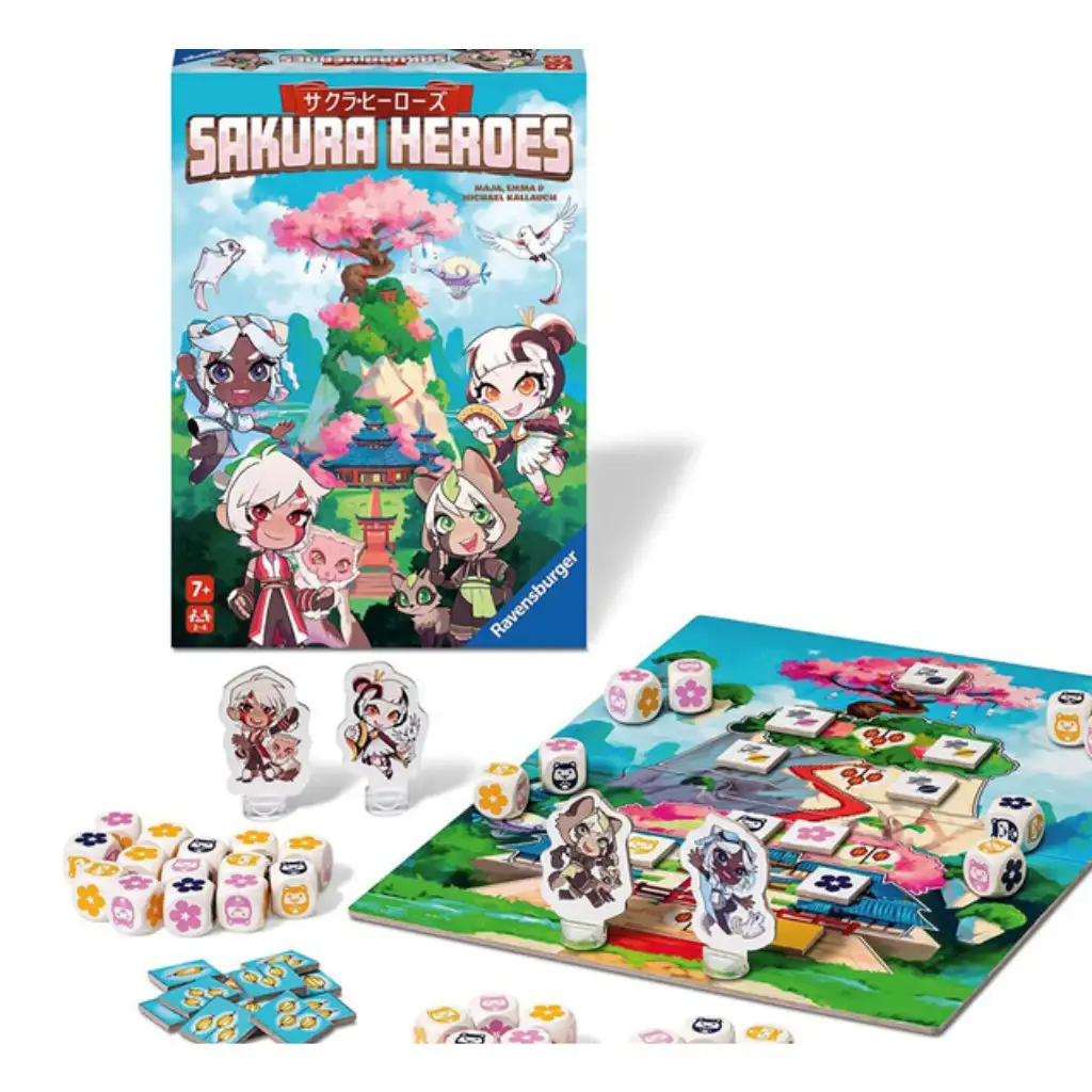 Sakura Heroes társasjáték - Ravensburger kép 2