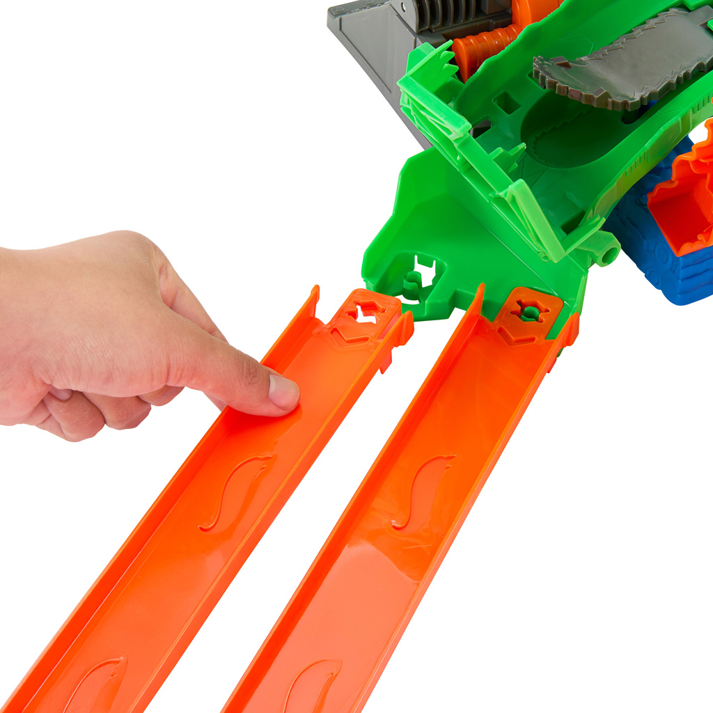 Hot Wheels Monster Trucks: Sárkányfutam pályaszett - Mattel kép 4