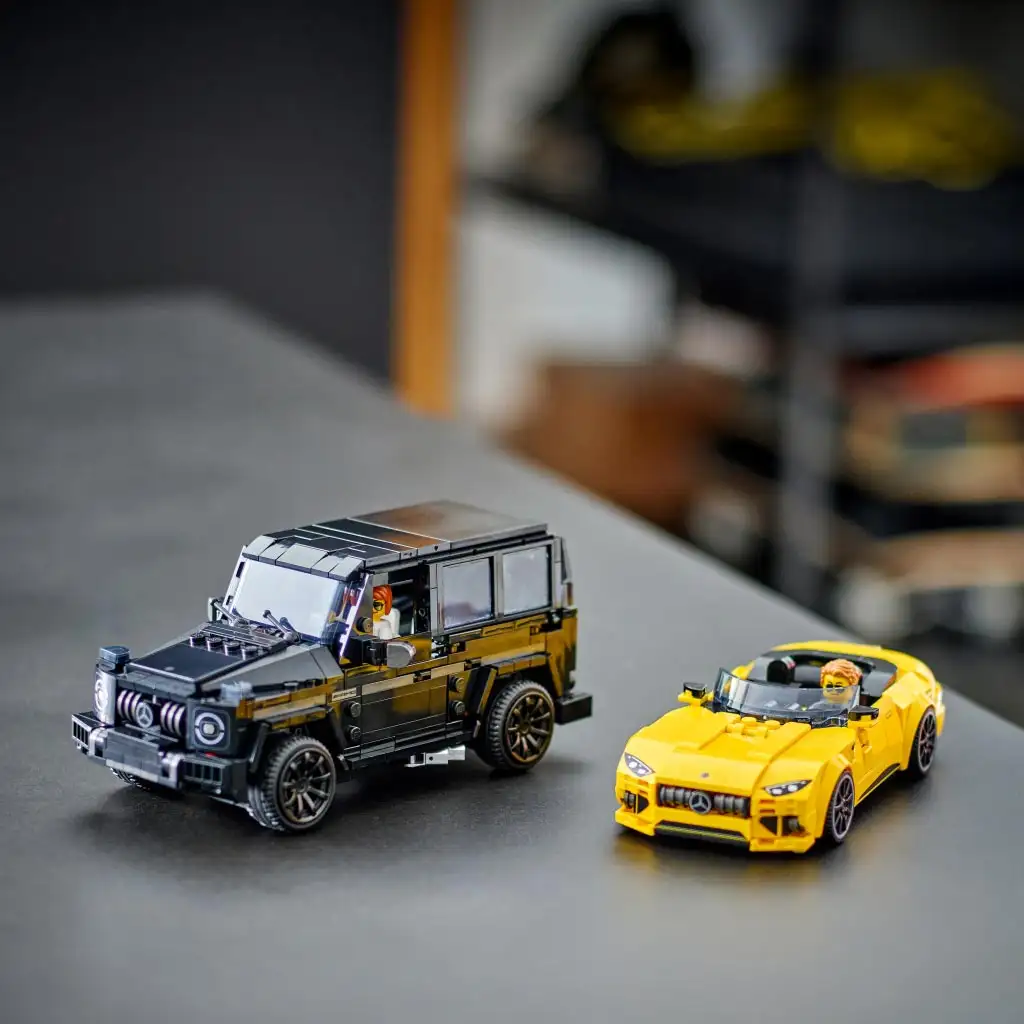 LEGO® Speed Champions: Mercedes-AMG G 63 és Mercedes-AMG SL 63 (76924) kép 5