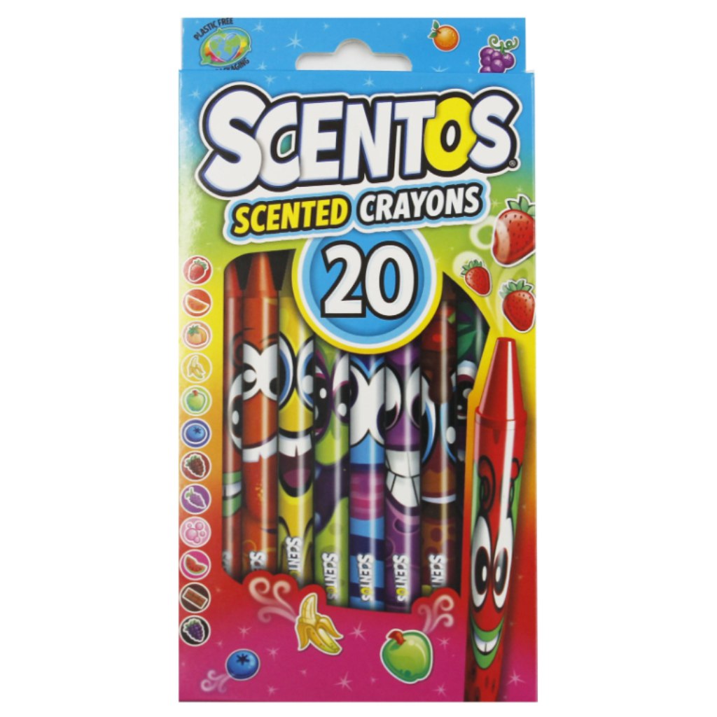 Scentos: Illatos zsírkréta 20db-os szett