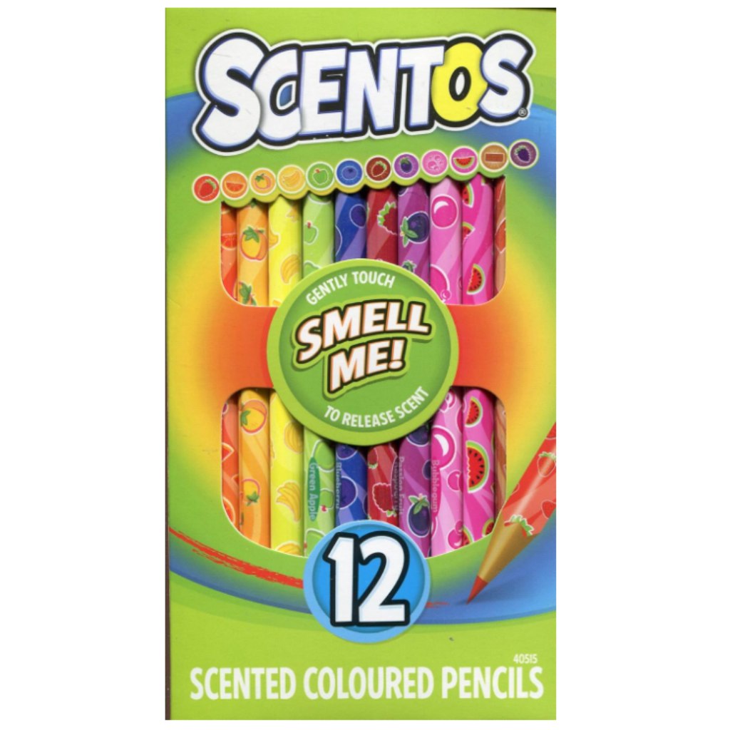 Scentos illatos 12db-os színes ceruza