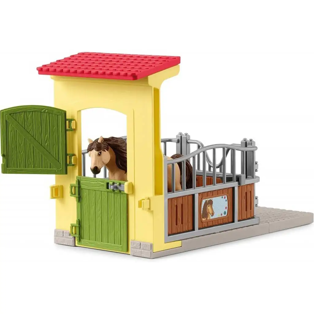 Schleich: Farm World - Pony box Izlandi póni mén szett (42609) kép 4
