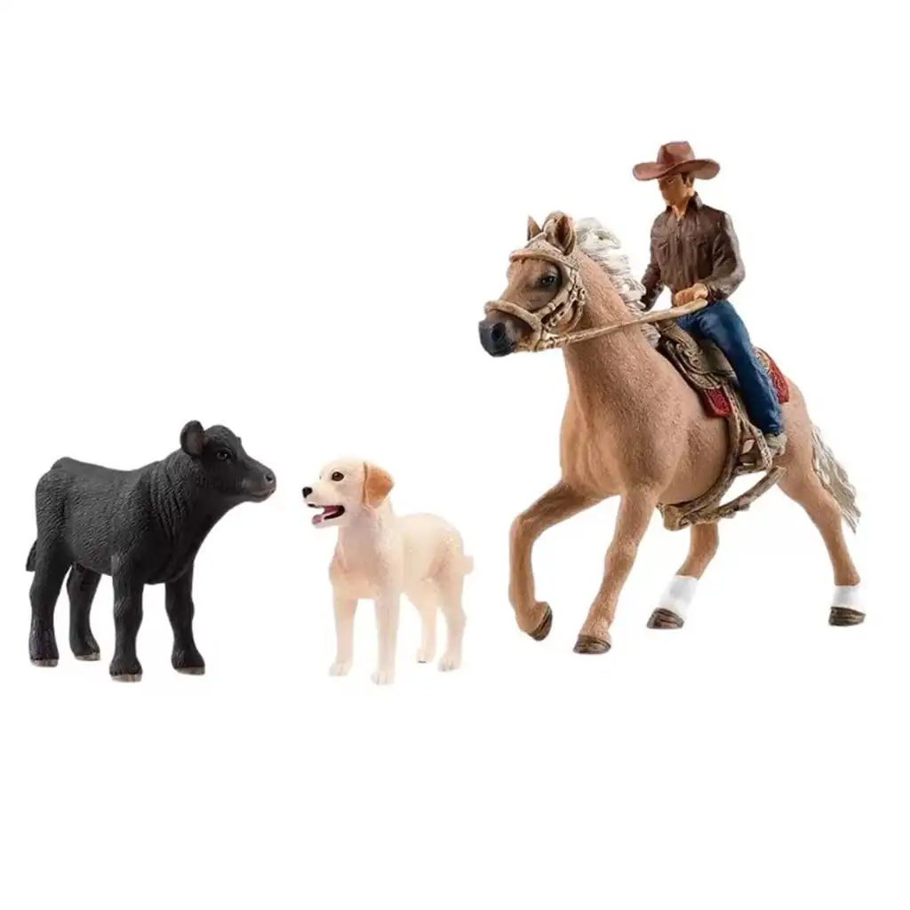 Schleich: Farm World - Western lovaglás játékszett (42578) kép 2