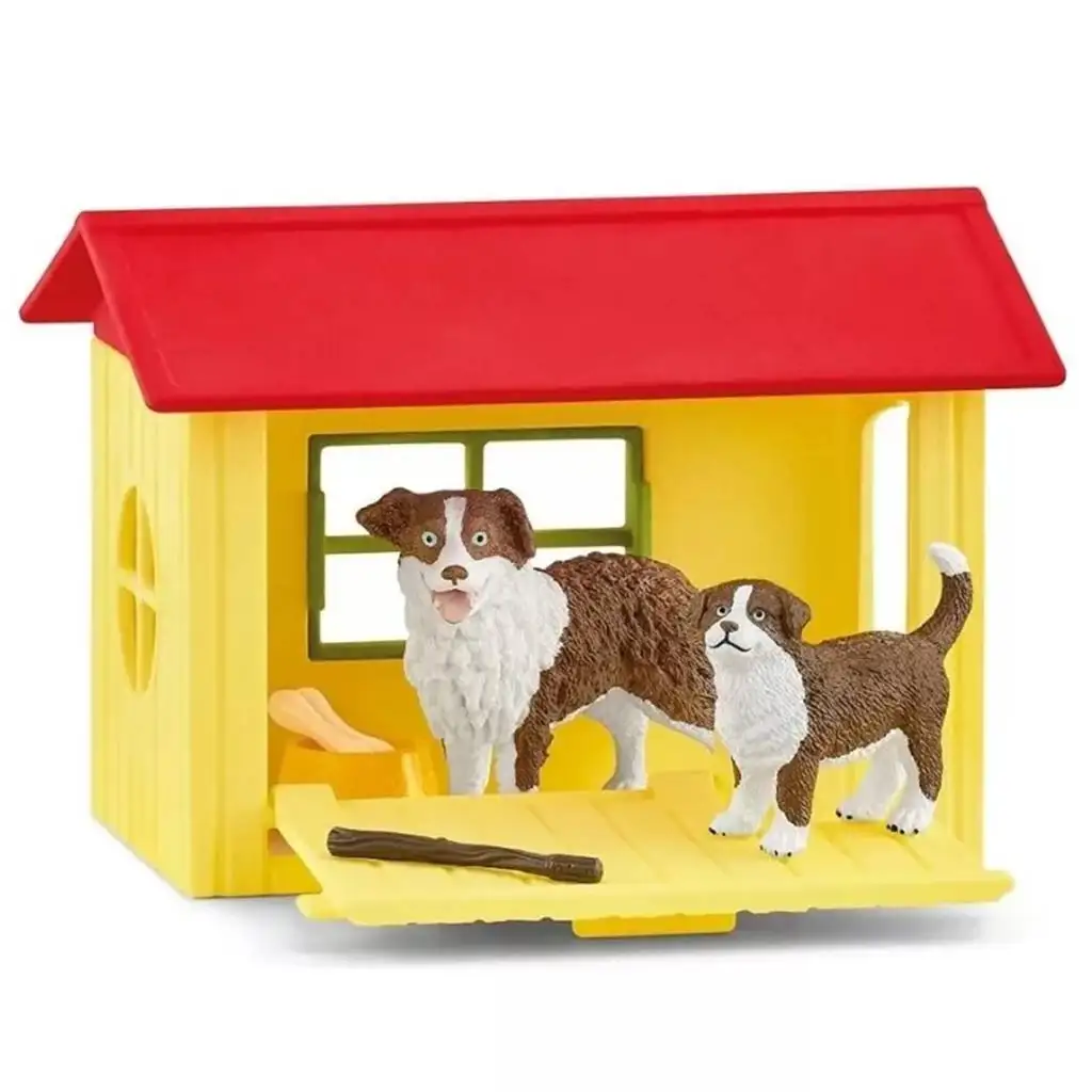 Schleich: Farm World - Barátságos kutyaház készlet (42573) kép 3
