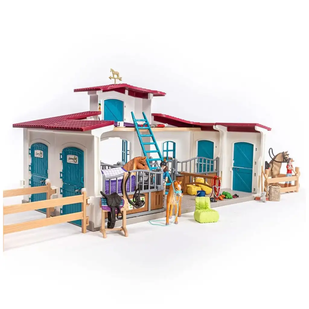 Schleich: Horse Club - Lovas központ játékszett (42567) kép 3
