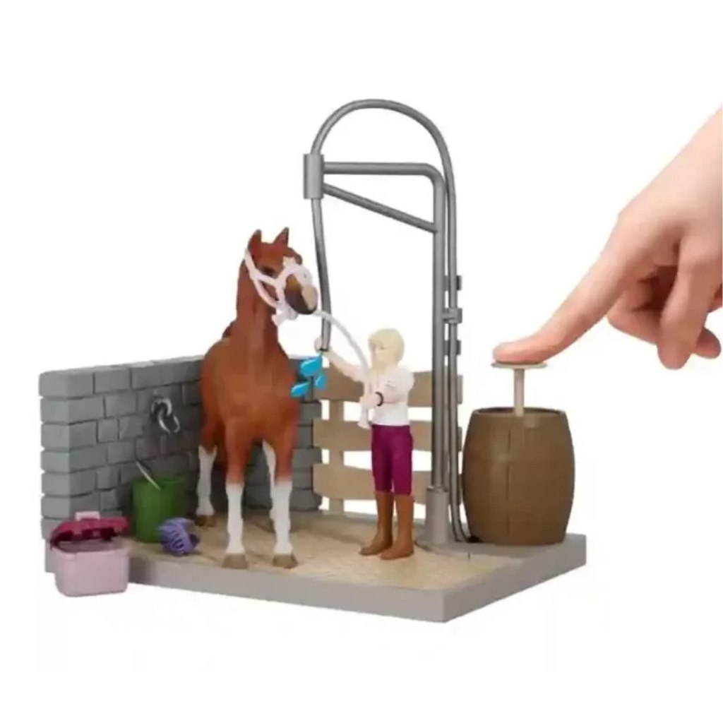 Schleich: Horse Club - Sofia lovas mosodája (42792) kép 2