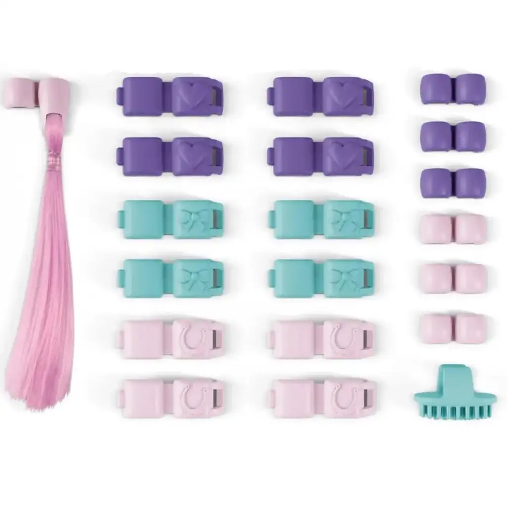 Schleich Horse Club: Sofia's Beauties - Lovas sörény kiegészítő kiegészítő szett (42589) kép 2