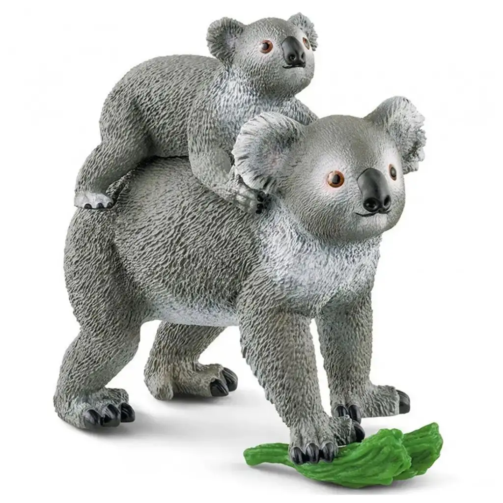 Schleich: Wild Life - Koala anyuka és kicsinye figura szett (42566) kép 2