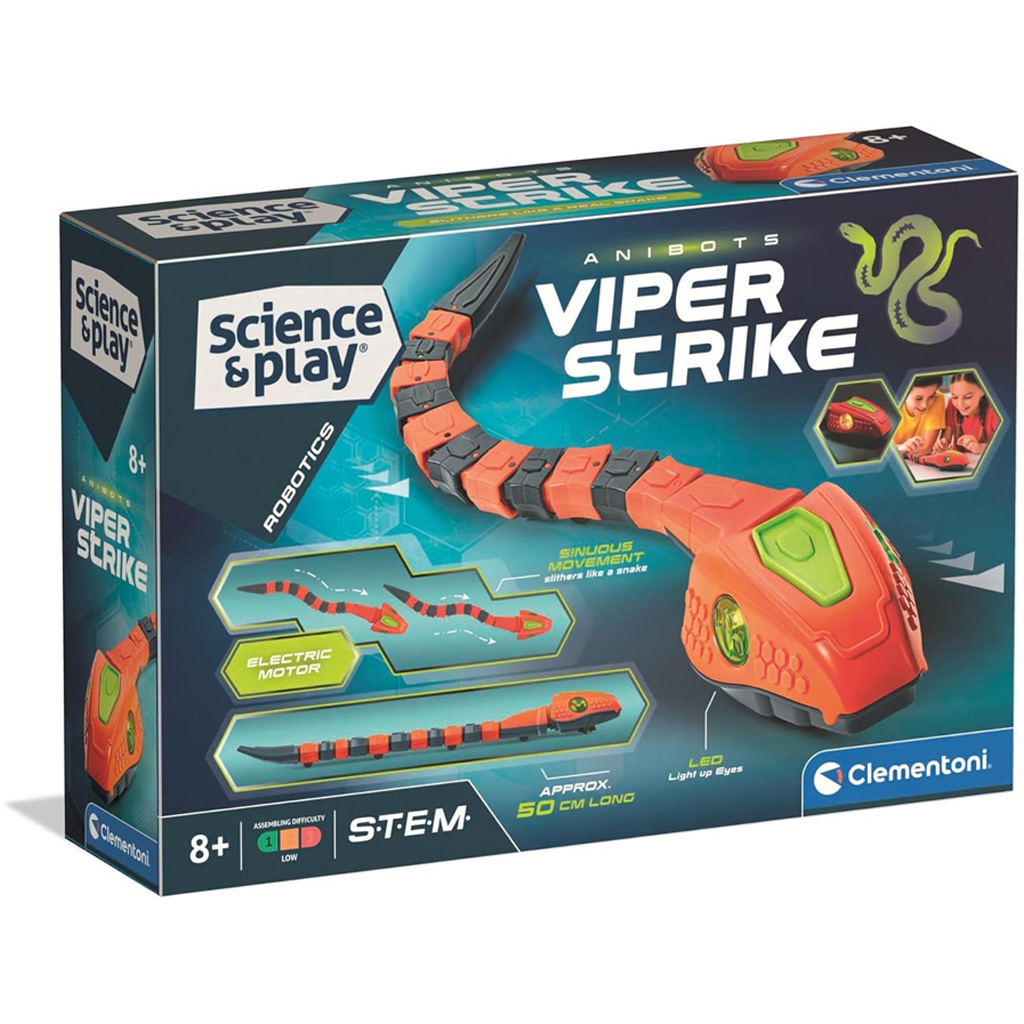 Science & Play: Viper robot kígyó - Clementoni