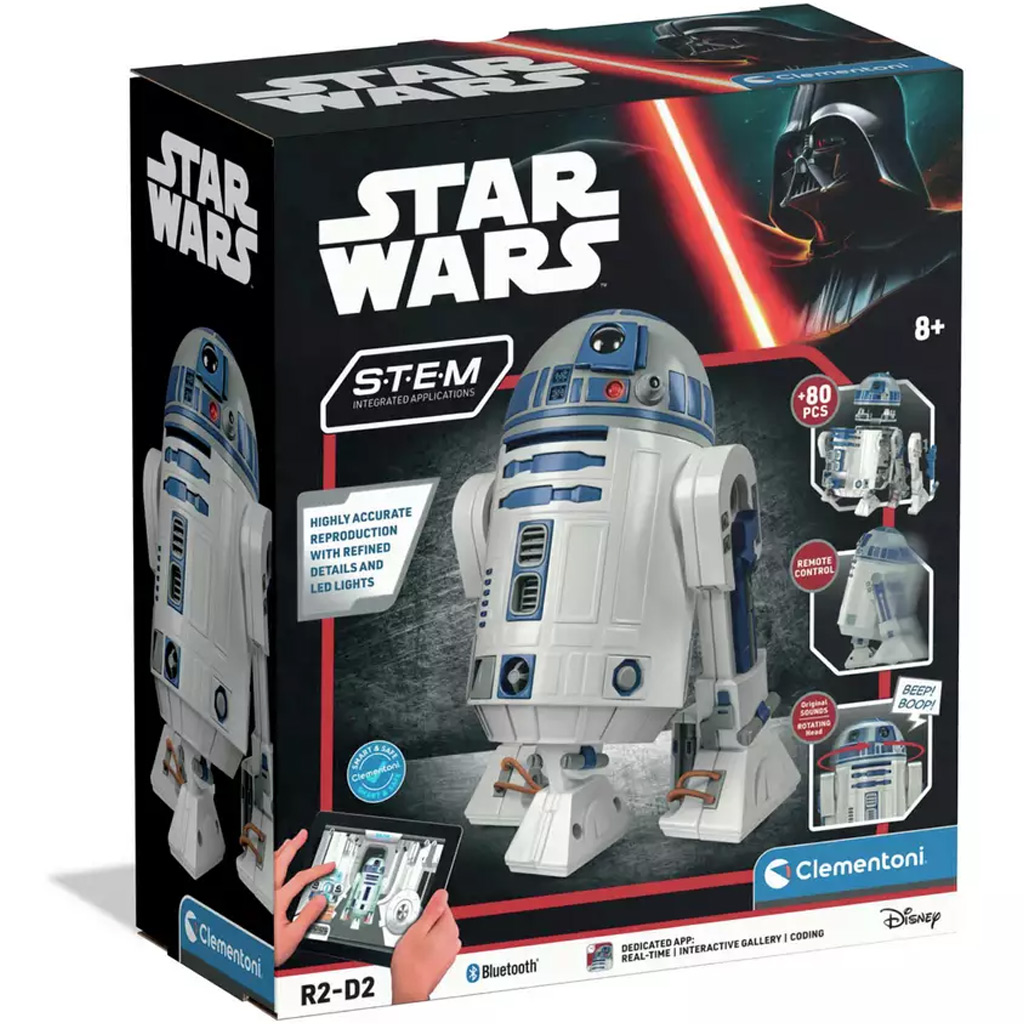 Science & Play: Star Wars R2-D2 Programozható Robot - Clementoni