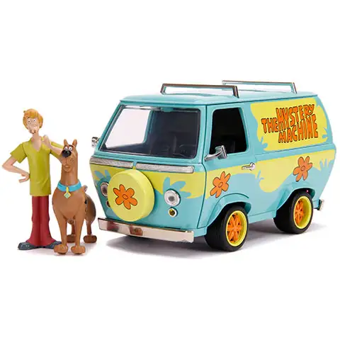 Scooby Doo figura és Csodajárgány autómodell 1/24 - Simba Toys kép 2