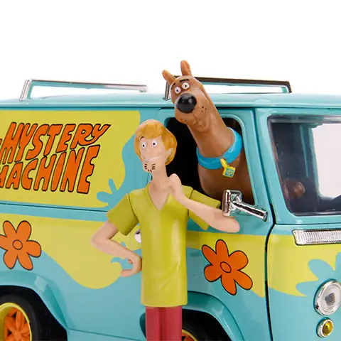 Scooby Doo figura és Csodajárgány autómodell 1/24 - Simba Toys kép 5