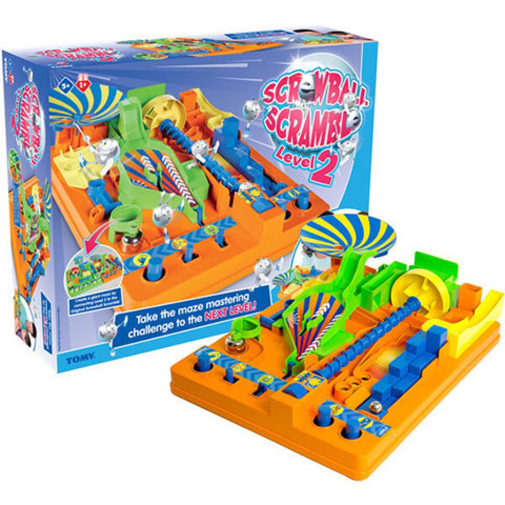 Screwball Scramble: Dilis golyófutam Level 2 ügyességi társasjáték