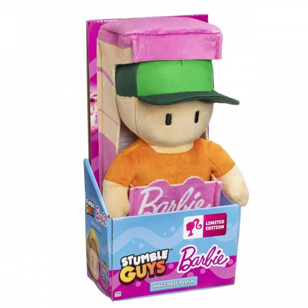Stumble Guys x Barbie Ölelhető plüss figura 30cm-es többféle változatban kép 3
