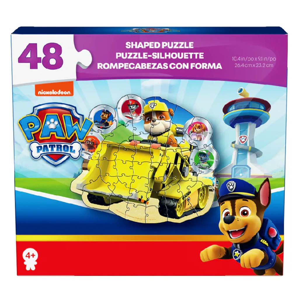 Mancs Őrjárat: Rubble buldózerrel 48db-os puzzle - Spin Master