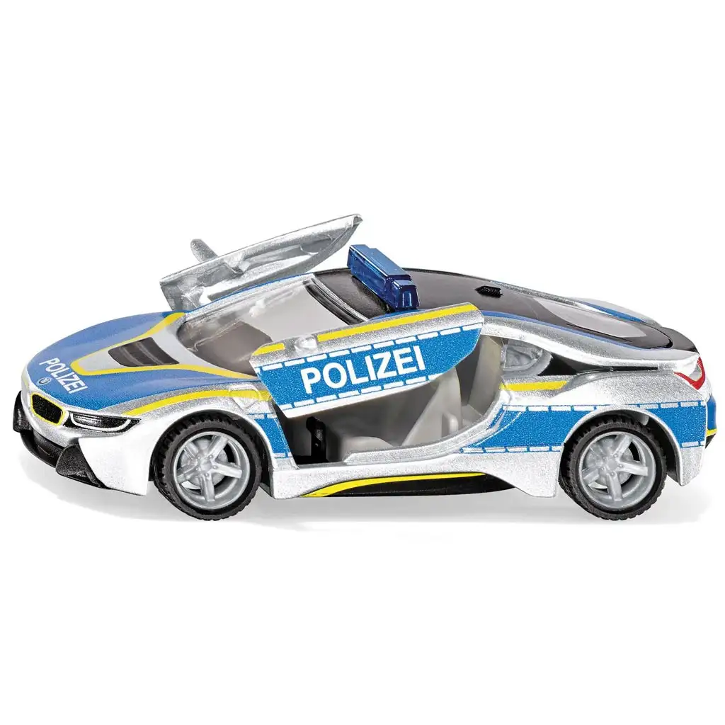 SIKU BMW i8 Police rendőrségi kisautó 1/50 kép 2