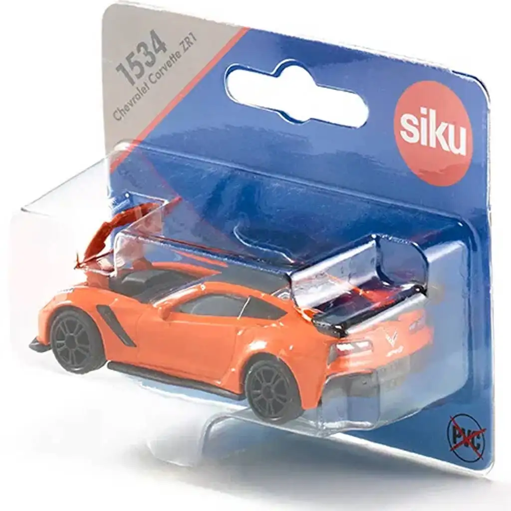 SIKU Chevrolet Corvette ZR1 kisautó 1/64 kép 4