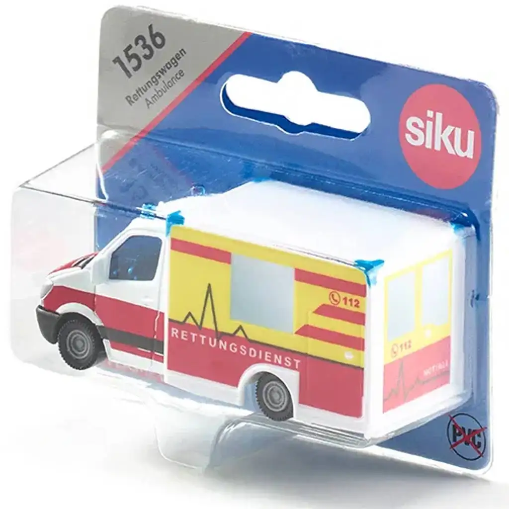 SIKU Mercedes-Benz mentőautó 1/50 kép 3