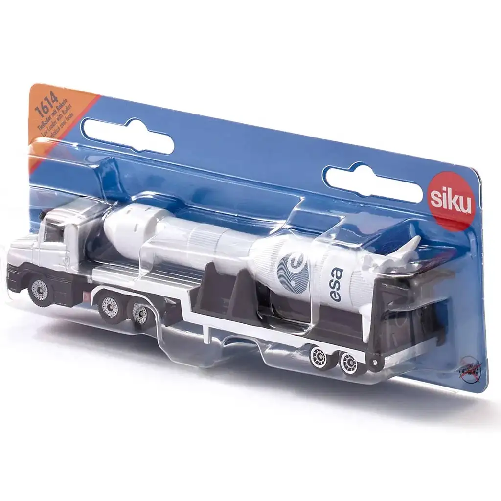 SIKU Űrmissziós kamion rakétás utánfutóval 1/87 kép 3