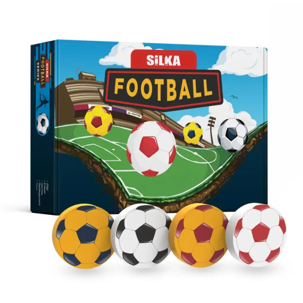 Nebulo: Silka radír - focilabda mintás 1db