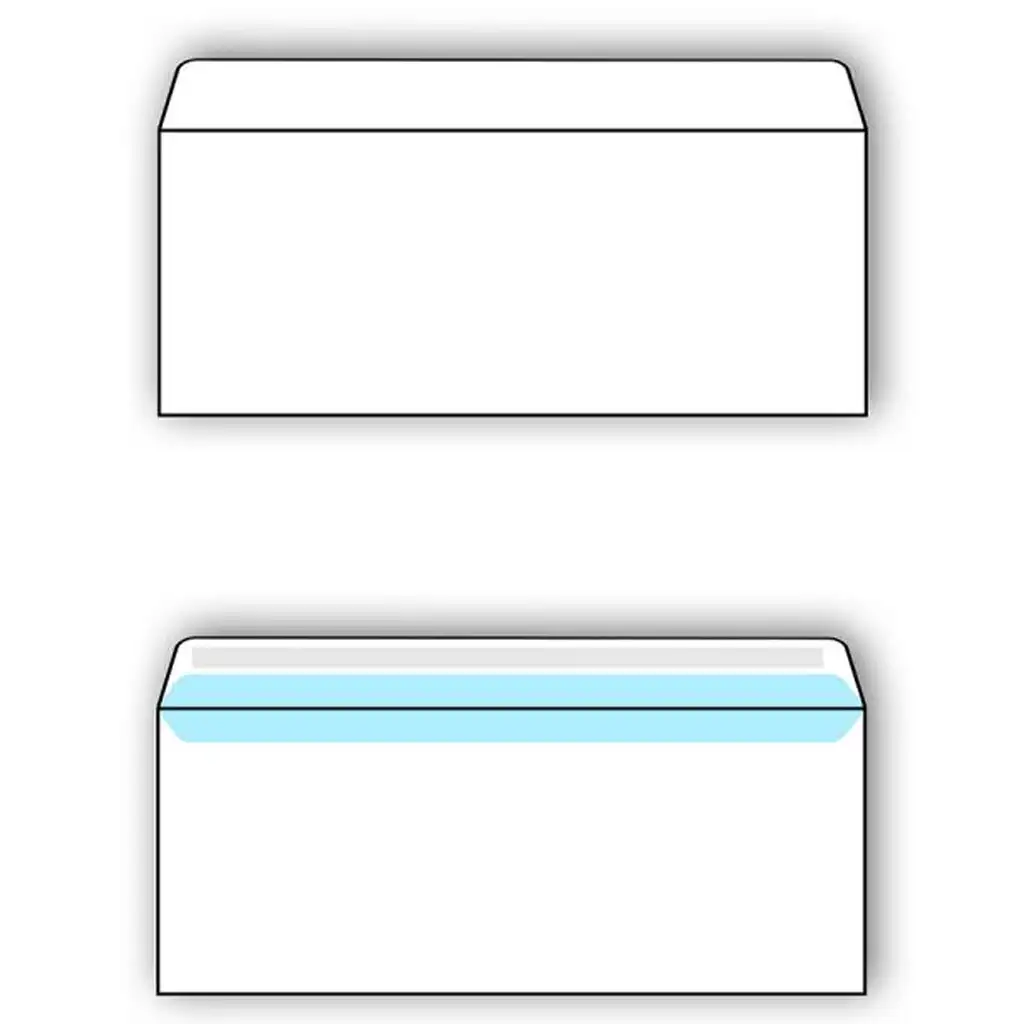 Spirit: Fehér boríték LA/4 11x23cm 25db-os csomag kép 2