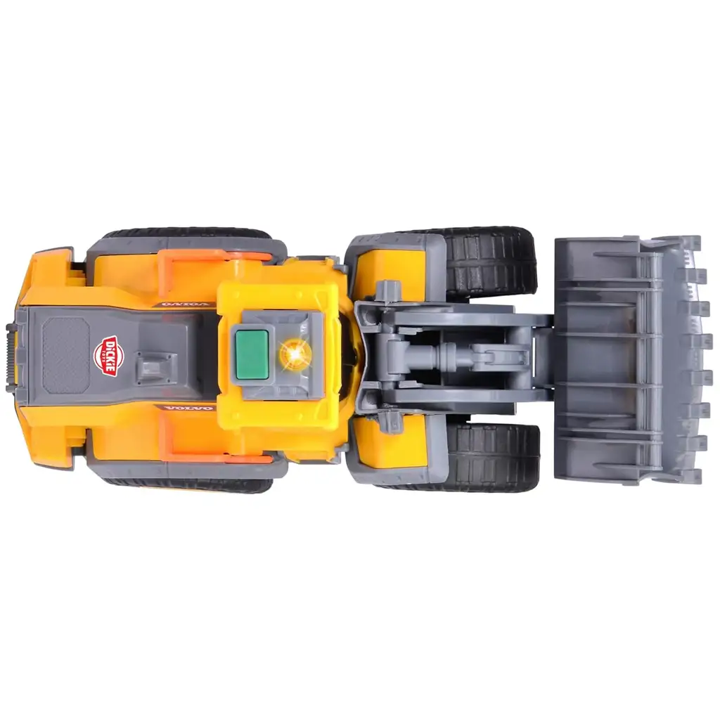 Volvo kotrógép fény és hang effektekkel 23cm - Dickie Toys kép 3