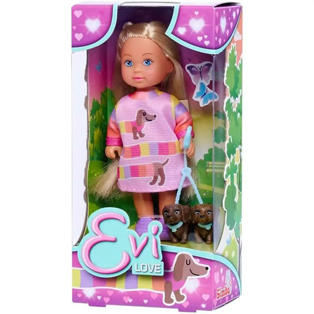 Evi Love: Évi baba két kiskutyussal - Simba toys