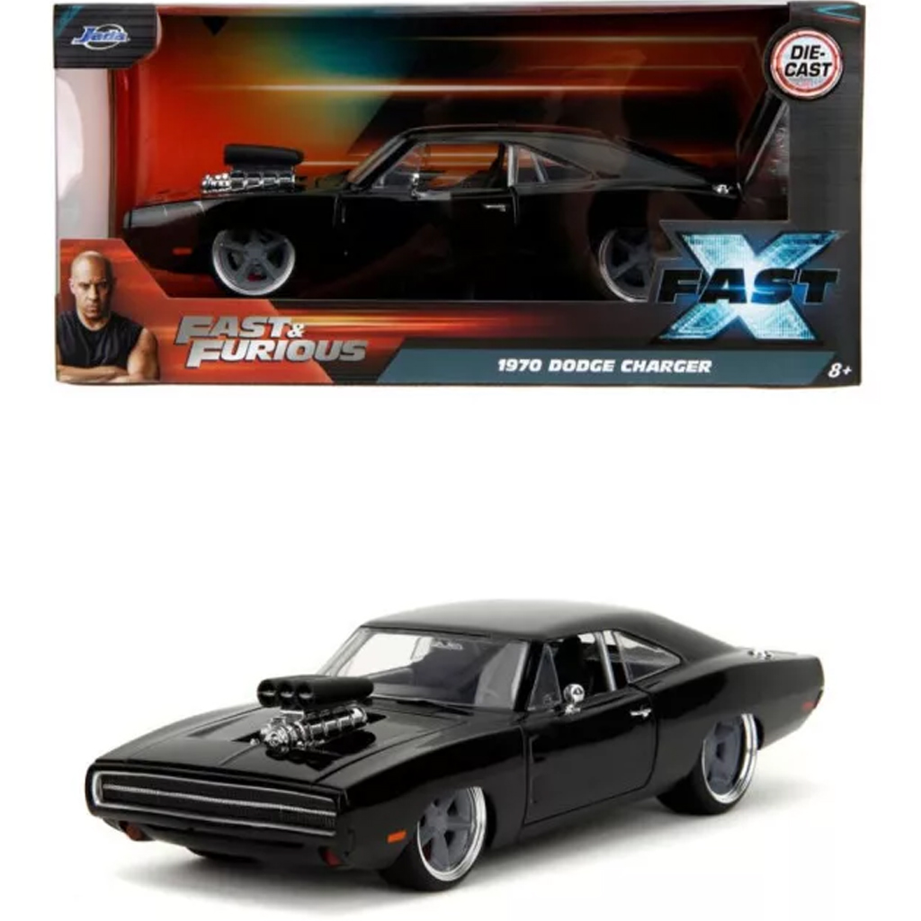 Halálos iramban: 1970 Dodge Charger fém autómodell 1/24 - Jada Toys