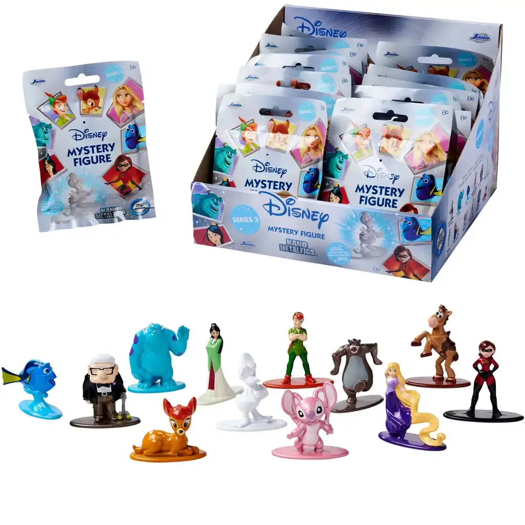 Disney meglepetés nano metálfigurák 1db - Simba Toys