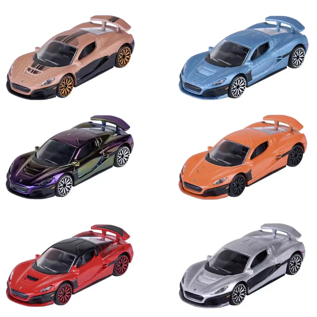 Majorette: Rimac Nevera Edition fém autómodellek többféle változatban 1/64 1db kép 2