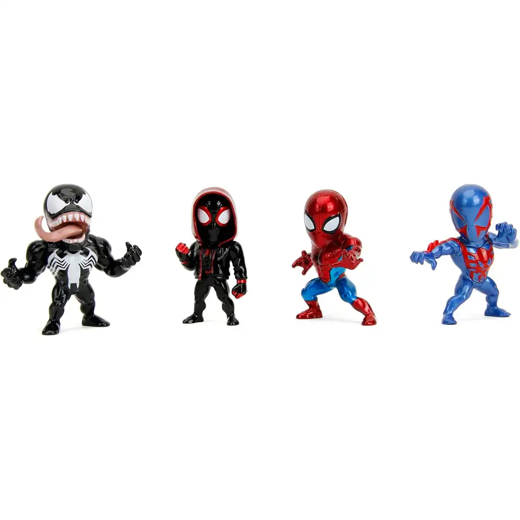 Marvel: Pókember Metalfigs 4db-os fém figura szett 6,5cm - Simba Toys kép 2