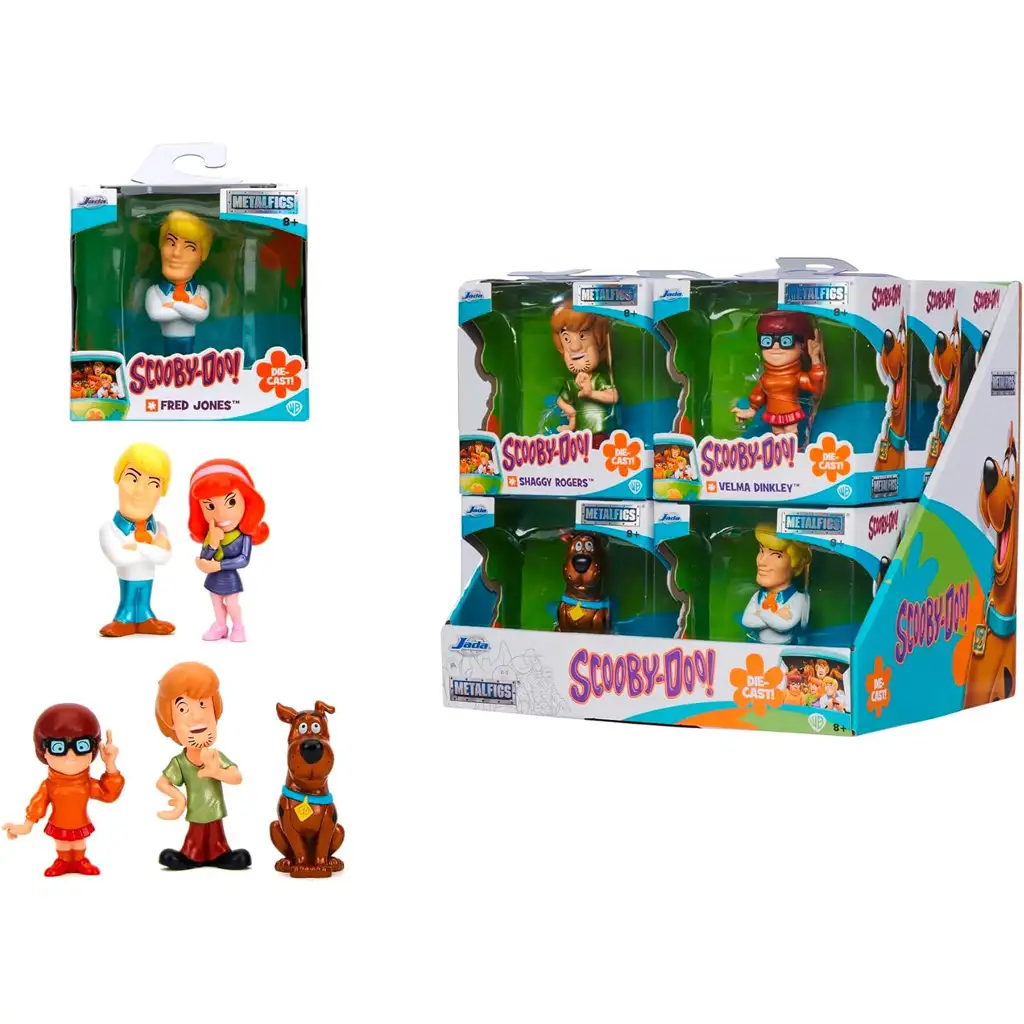 Scooby Doo: Metalfigs gyűjthető fém figura 6,5 cm 1db - Simba Toys