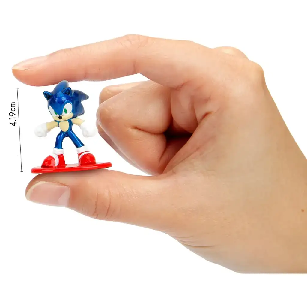 Sonic a sündisznó meglepetés nano metálfigurák 1db - Simba Toys kép 3