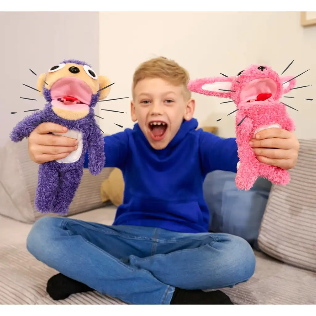 ScreamerZ: Sikítozó nyuszi plüssfigura 30 cm - Simba Toys kép 7