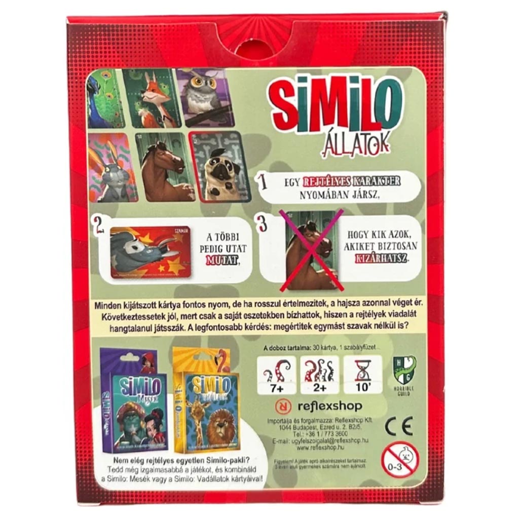Similo - Állatok társasjáték kép 2