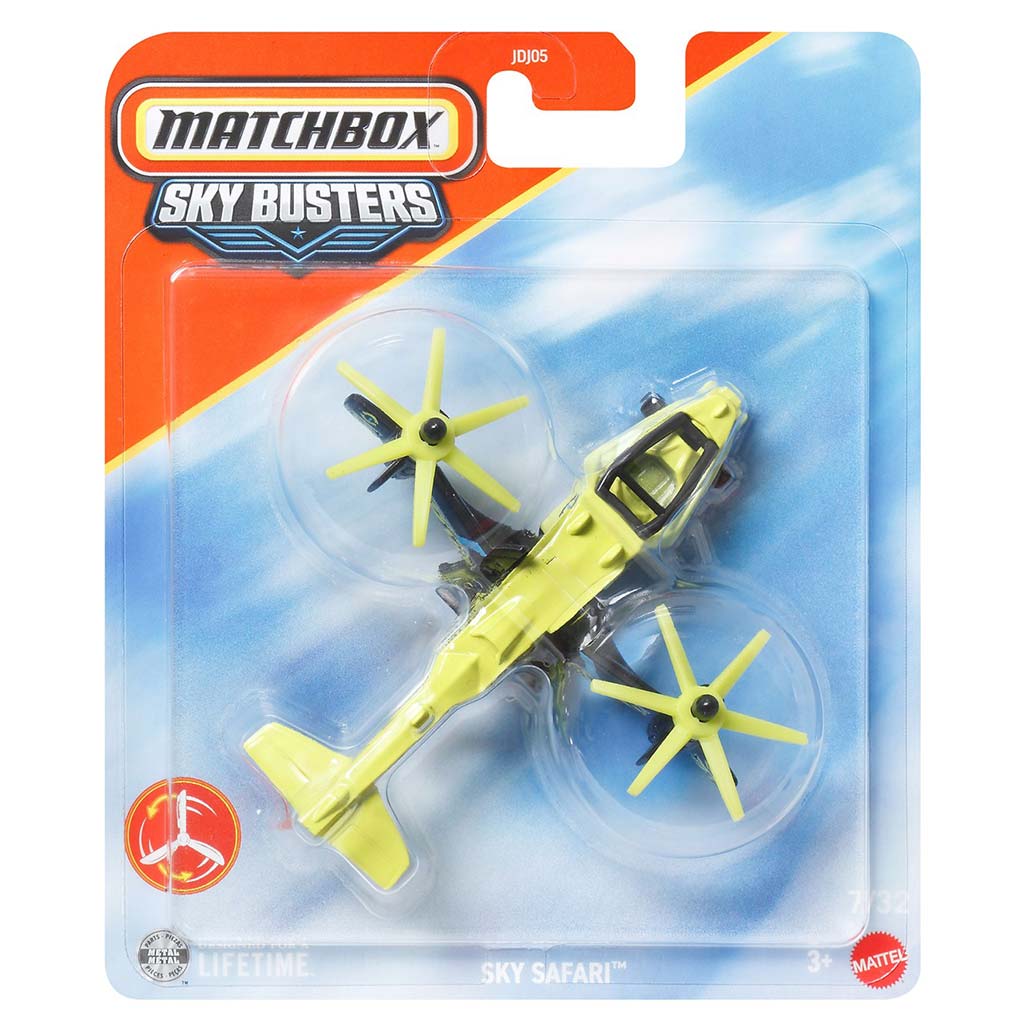 Matchbox Sky Busters: Sky Safari repülő modell 1/64 - Mattel