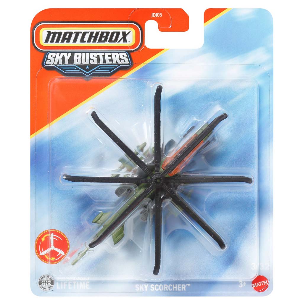 Matchbox Sky Busters: Sky Scorcher repülő modell 1/64 - Mattel