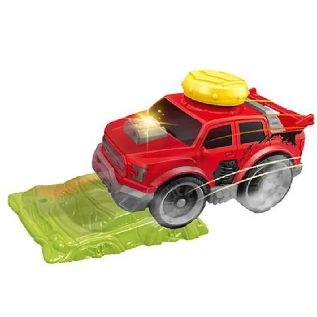 Slam Power piros versenyautó hanggal kép 2