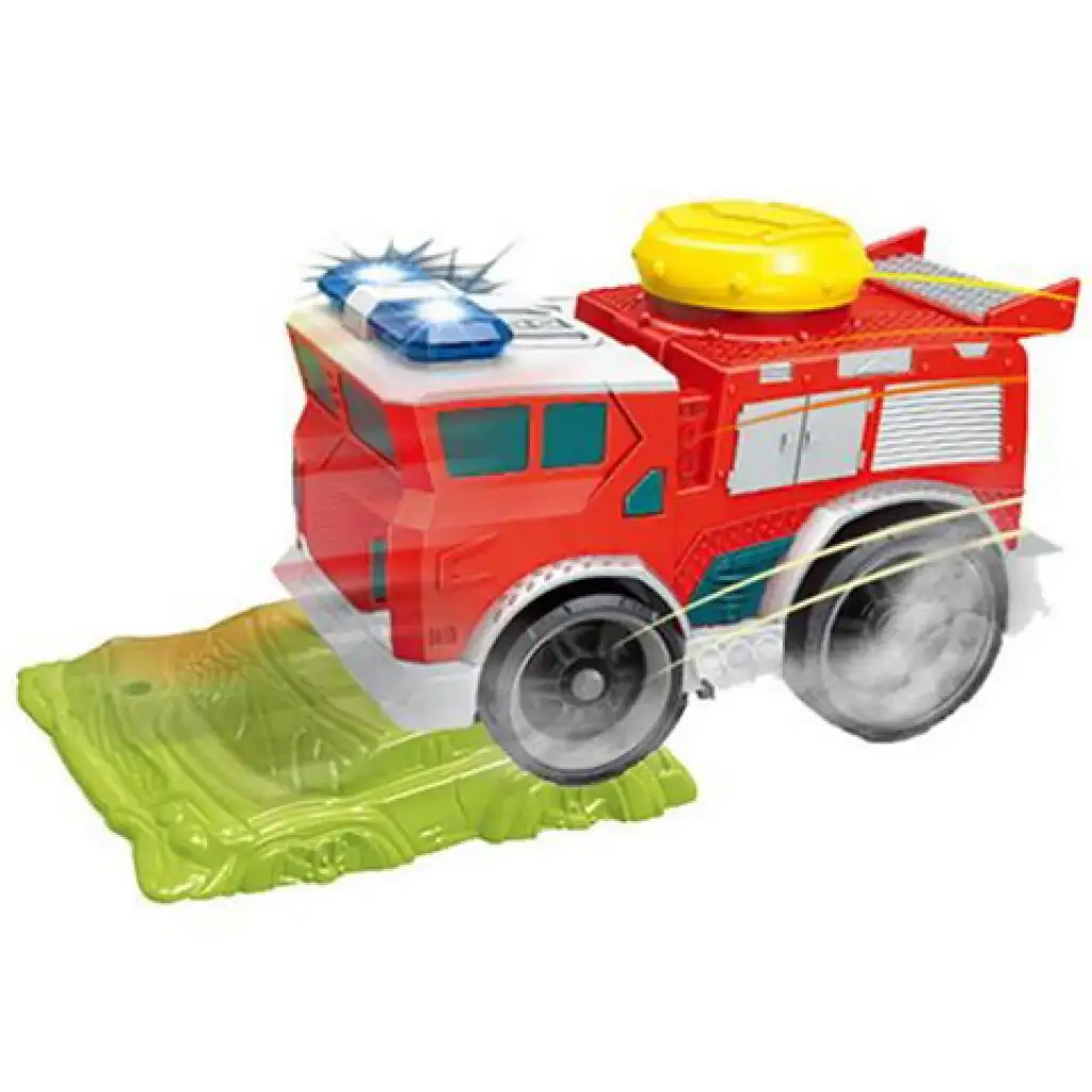 Slam Power piros tűzoltóautó hanggal kép 2