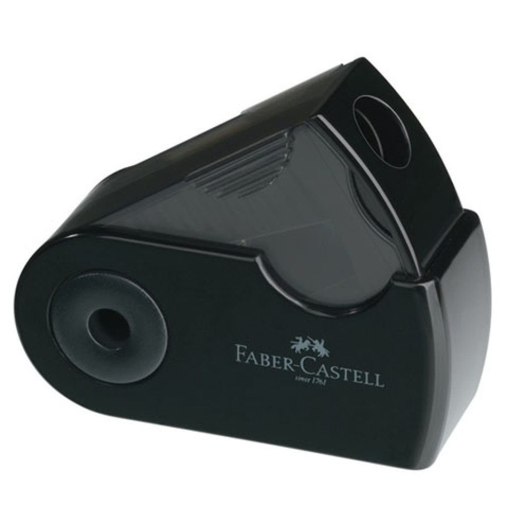 Faber-Castell: Sleeve mini fekete hegyező